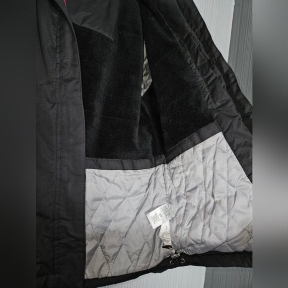 Natural Reflections Women's Hooded Black Winter Insulated Jacket,  Sz S - Picture 6 of 16